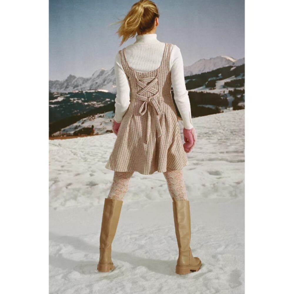 NWT Anthropologie Maeve Jacquard Mini Dress - Size Medium